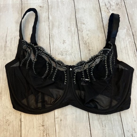 WACOAL Evocative Edge Underwire Black Full Coverage Bra - NEW Multiple Sizes - Picture 3 of 12